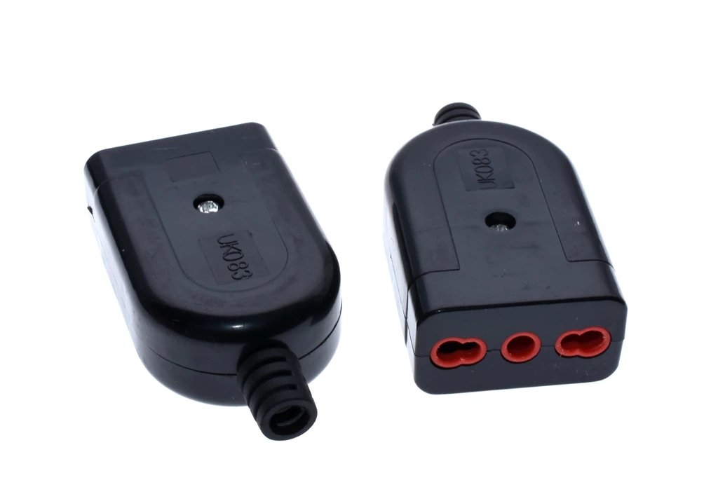 3PIN Italy Type L Rewireable Power Plug 250V 10A /16A