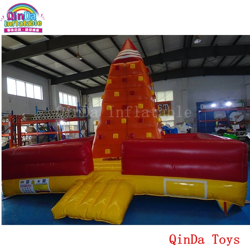 Free Air Blower For Inflatable Climbing Wall ,outdoor Inflatable Rock Climbing Tower For Kids