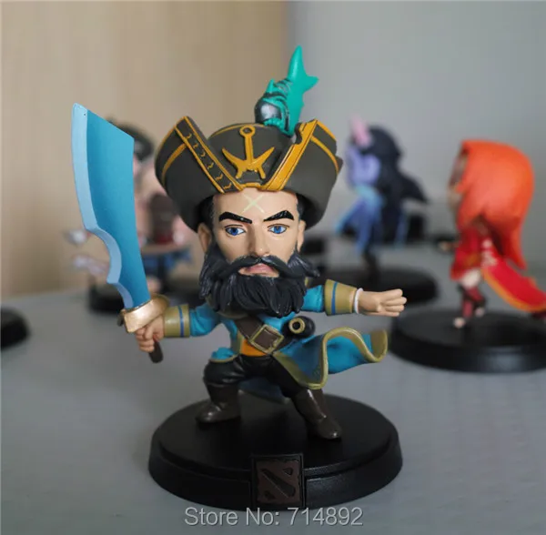 DOTA 2 Kunkka toy Dota2 heroes COCO PVC Q version figure 4