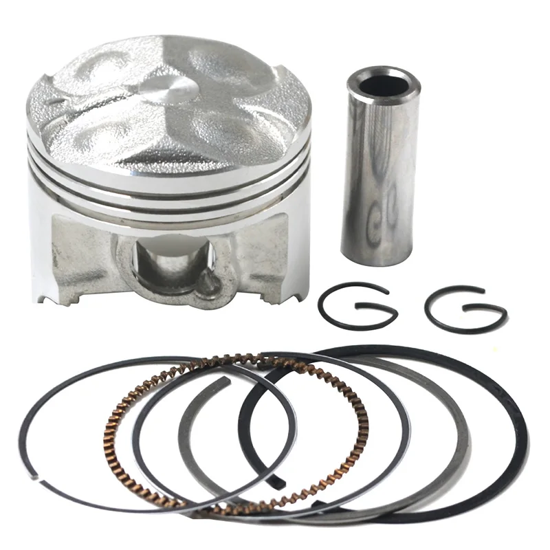 Motorcycle Engine Parts STD +25 +50 Cylinder Bore Size 48 48.25 48.5 mm Piston & Rings & Clips For Yamaha FZR250RR 3LN ZEAL250