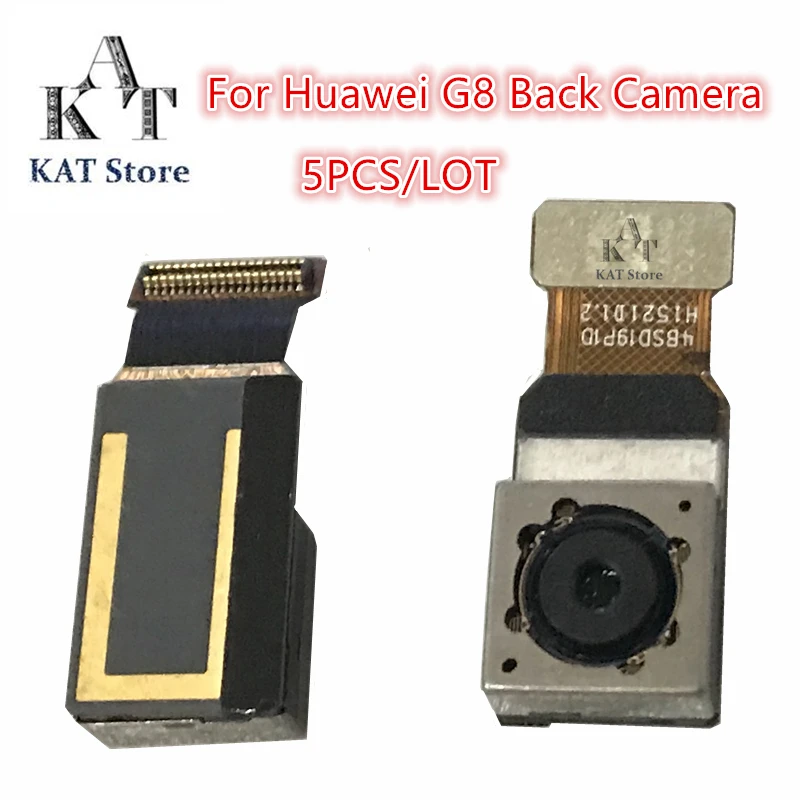 5Pcs Back Main Rear Camera Flex for Huawei Maimang 4 / G8 / GX8 / G7 Plus / D199 Small Front Camera Modules Flex Cable Ribbon