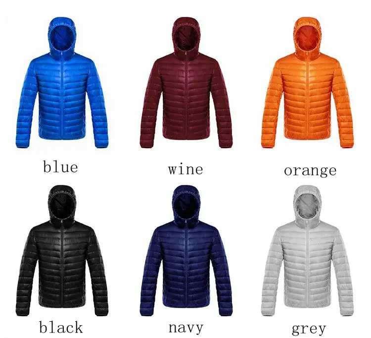 NewBang Down Coat Male Ultra Light Down Jacket Men\'s Warm Jackets Windbreaker Lightweight Coat Feather Puffer Parka Feather Coat