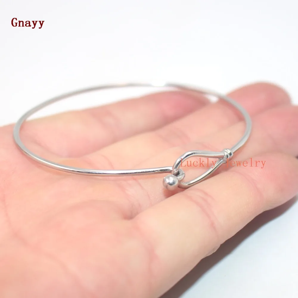 5pcs Lot in bulk wholesale   Simple design Adjustable Wrapped Stainless Steel Bracelet Bangle Cuff Thin for Women Girls