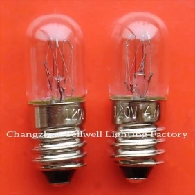 

Miniature light 120v 4w E10 T10X28 A641 GOOD 10pcs