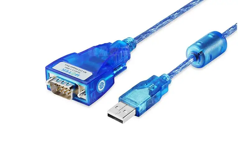 1pcs/lot 1.5m Industrial USB 2.0 to RS232 Output serial line USB2.0 9-pin 9PIN serial cable com port Converter