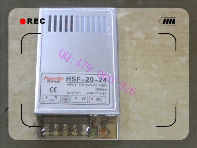 [ZOB] RONGLAN ultra small switching power supply 24V0.8A HSF-20-24 20W  --5PCS/LOT