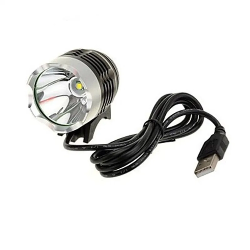 5V USB Light LED Headlamp T6 1000lm LED Bike Bicycle Light 3 Modes Cycling Light