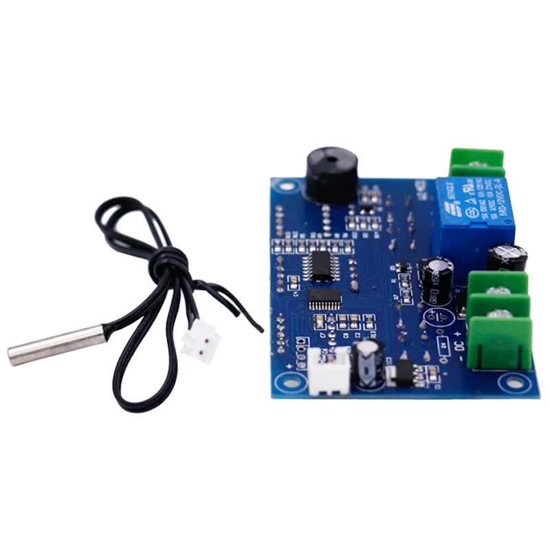 W1401 DC12V  Intelligent digital led display thermostat temperature controller With  waterproof  Probe  sensor