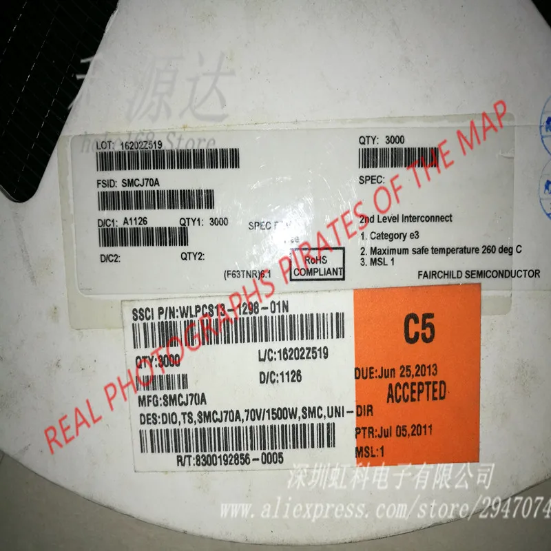 100 Buah/Banyak SMCJ70A SMC Asli Di Saham