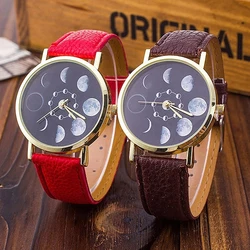 Fashion Moon Phase Series Bracelet Watch Women's Watch Fashion Personality Woman Watch Casual Quartz Watch Women's Watch