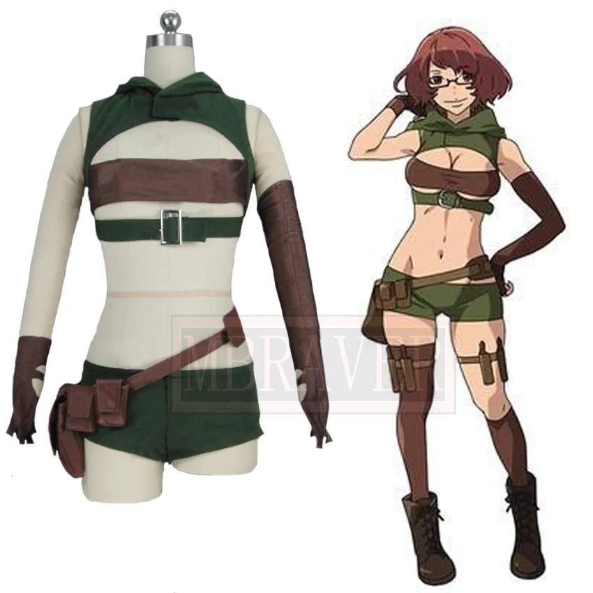 

Grimgar of Fantasy and Ash Barbara Cosplay Costume Party Christmas Halloween Custom Made Any Size