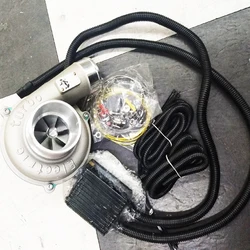 Electric Turbo Supercharger Kit Automatic Speed Regulation High Efficiency and Energy Saving Air Filter Intake Improve Car Speed