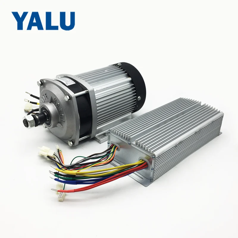 2200W 60V Electric Go Kart Scooter E Bike Motorized Bicycle ATV Moped Mini Bikes Geared DC Motor Kit with BM1424ZXF Unitemotor