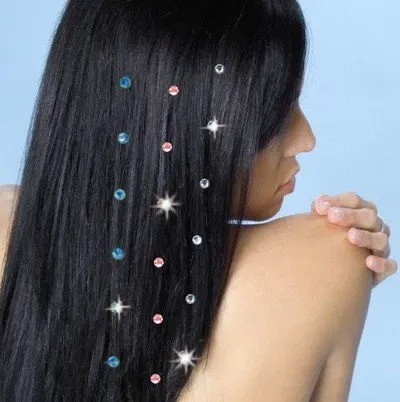 Fashion Hair Tassel Clip In Crystal Hair Extension Long Chain Wedding Party Makeup Headwear Rhinestone Hair Styling Accessories