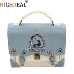 Women Backpack Girl Alice Bag in Wonderland School Backpack Bag Women Shoulder Bag sac a dos Mochila bolsos