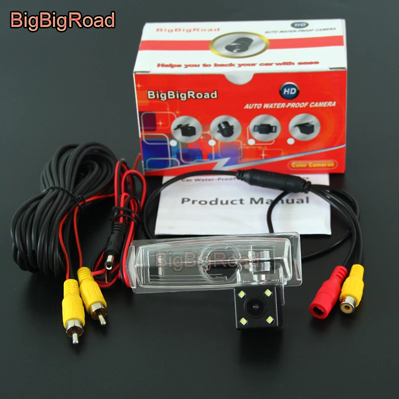 BigBigRoad Car Rear View Camera For Mitsubishi Colt Plus Grandis Pajero Sport / Pajero Dark 2008 -2010 2011 2012 2013 2015