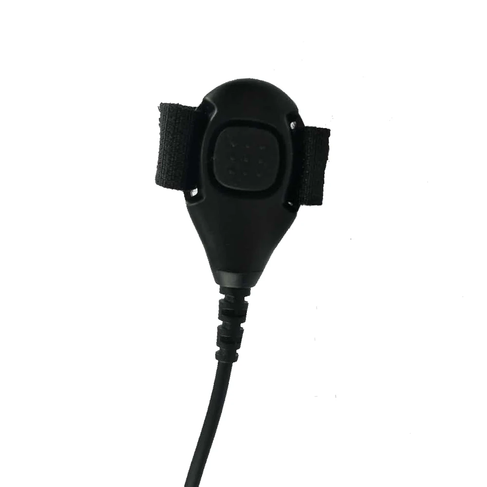 2 Pin Tactical Unilateral Headphone Mic Finger PTT Neckband Earpiece for Motorola GP68 EP450 DEP450 CP1300 Two-Way Radio
