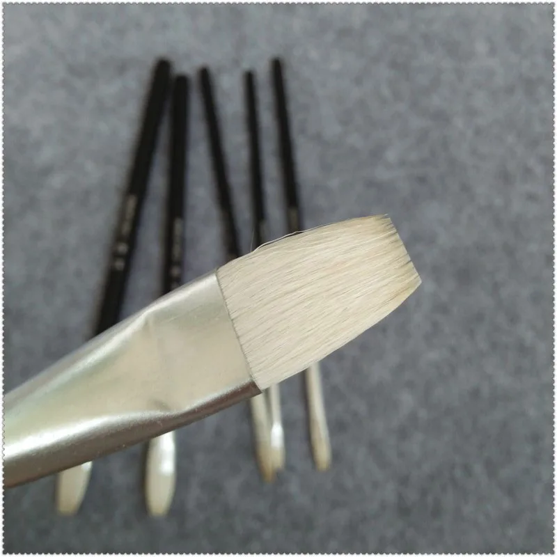 6pcs/set,gouache watercolor painting pen wool with Oil Paint acrylic brush Art for Supplies Stationery free shipping image 3