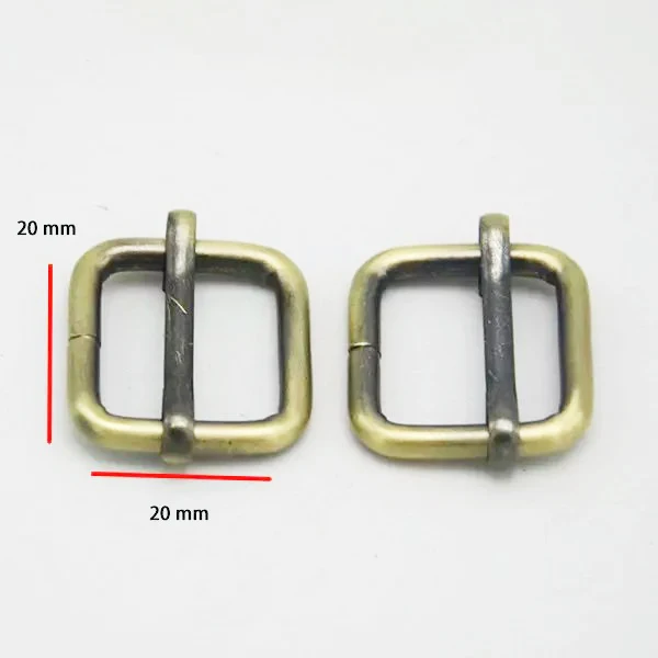 

20mm Antique Brass Strap Adjuster Rectangle Sliders