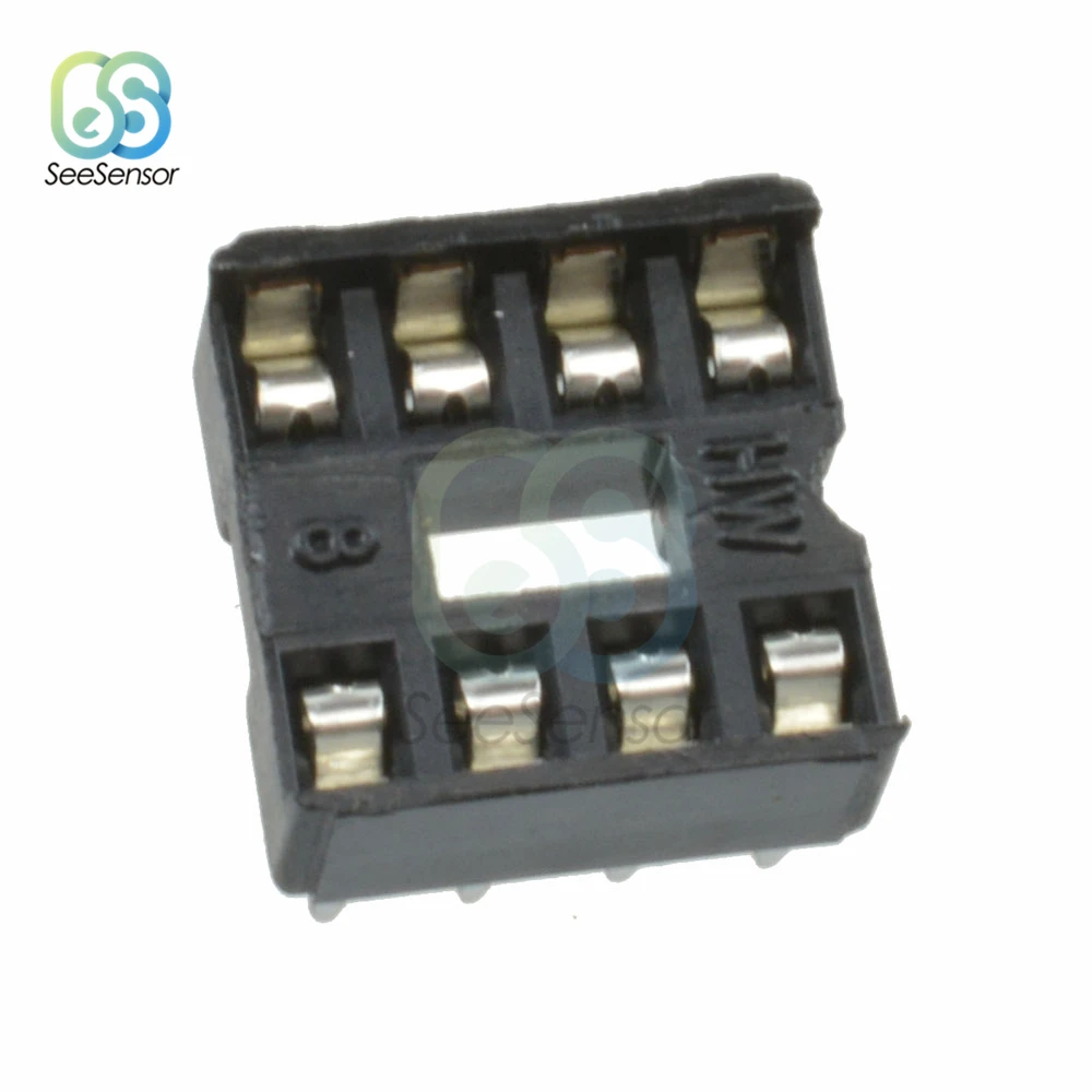 20Pcs 8 Pin 8 Pin DIP-8 8DIP 8 DIP IC socket Adapter tipo di saldatura