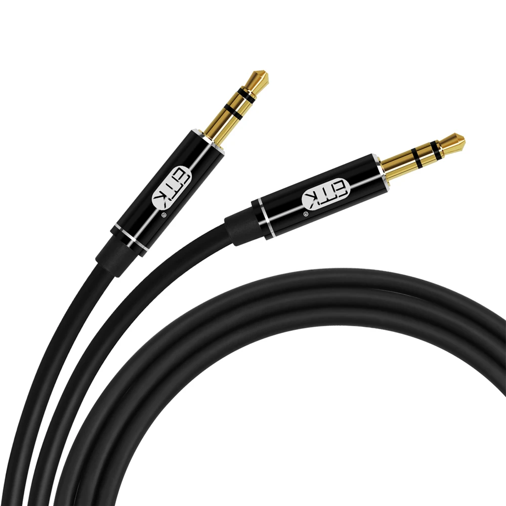 Cavo Jack AUX EMK cavo Audio da 3.5mm cavo altoparlante Jack da 3.5mm per cuffie auto per Xiaomi redmi 5 plus cavo AUX Oneplus 5t