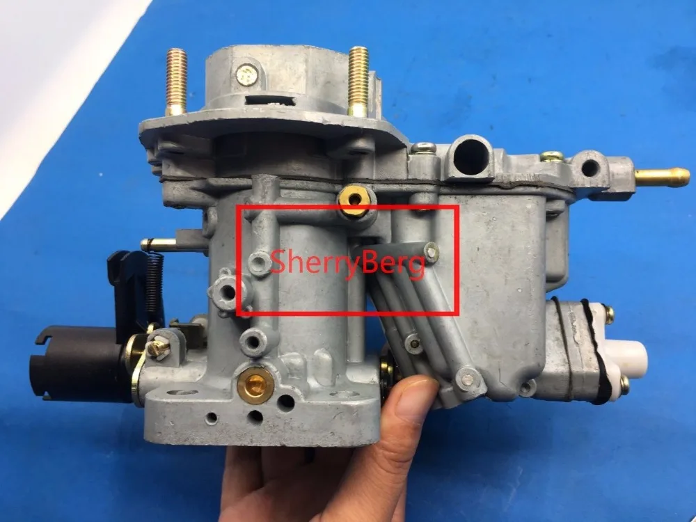 New CARB CARBY CARBURETOR TYPE SOLEX 34X34 2 BARREL for RENAULT FORD VW  With Pump Car Fuel Accessory