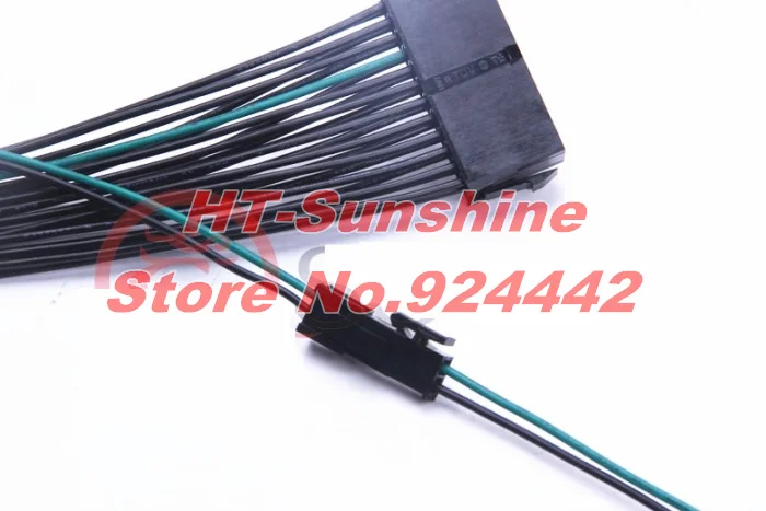 10 шт./лот двойная пусковая линия питания 24pin + 2pin * 1 для DELL 2950 1470 30 см + 50 см