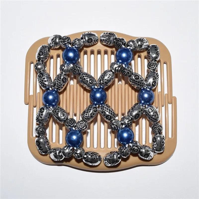 standard comb blue and silver beads  20pcs/lot   magic comb