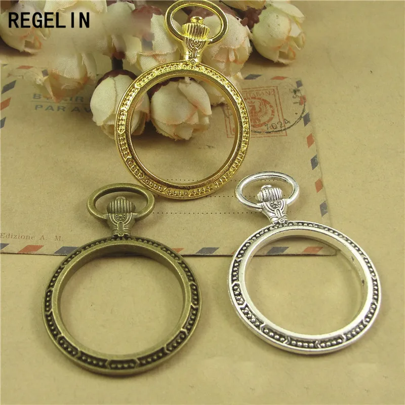 

REGELIN High Qualtity Vintage Watches base Jewelry Spacers Inner 30 mm fit diy Jewelry Making