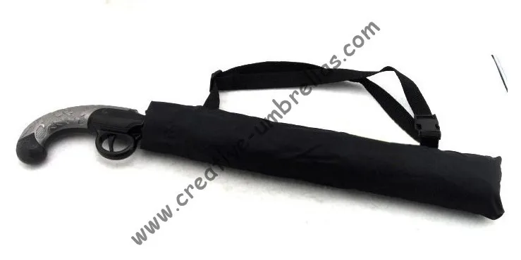 Pistol plastic handle,gun umbrella,100%sunscreen,UPF>40+,parasol,foldable parasol,business fashion umbrellas