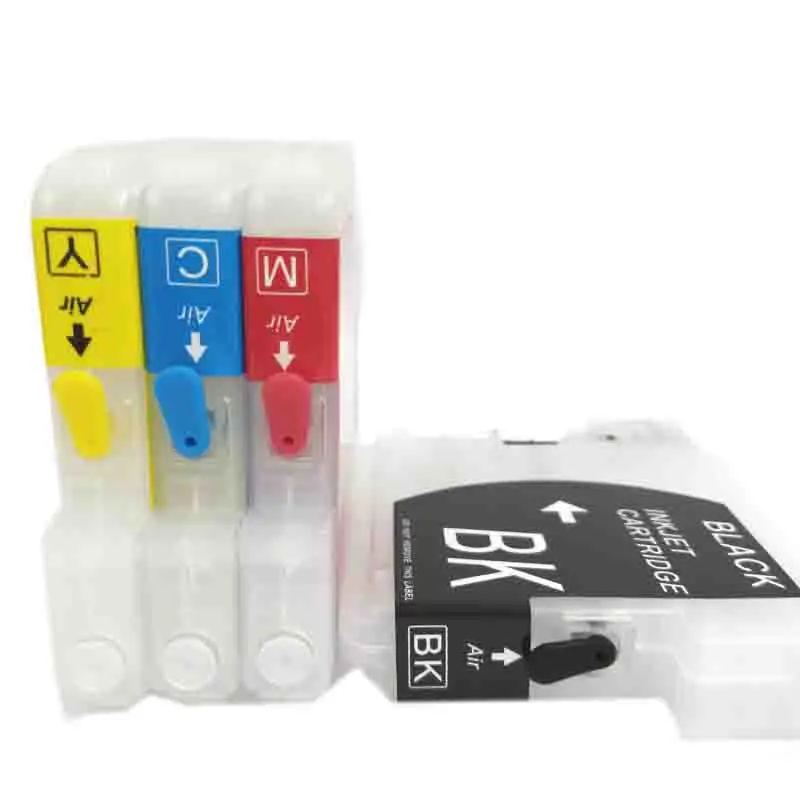 LC39 LC980 lc60 LC985 LC38  Refillable ink Cartridge for Brother MFC-J220 DCP-J315W J125 J515W MFC J415W Printer