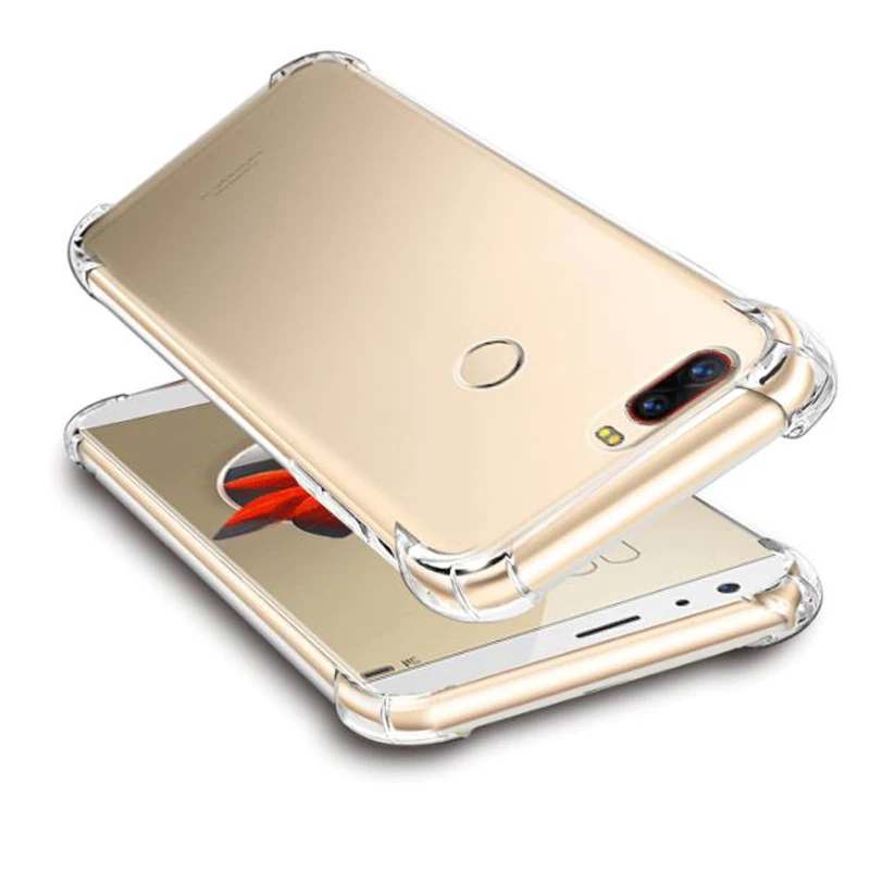 Dla Nubia Z17 NX563J przezroczysta obudowa z miękkiej TPU tylna pokrywa dla NubiaZ17 NX563J Heavy Duty Protection Covers Cases