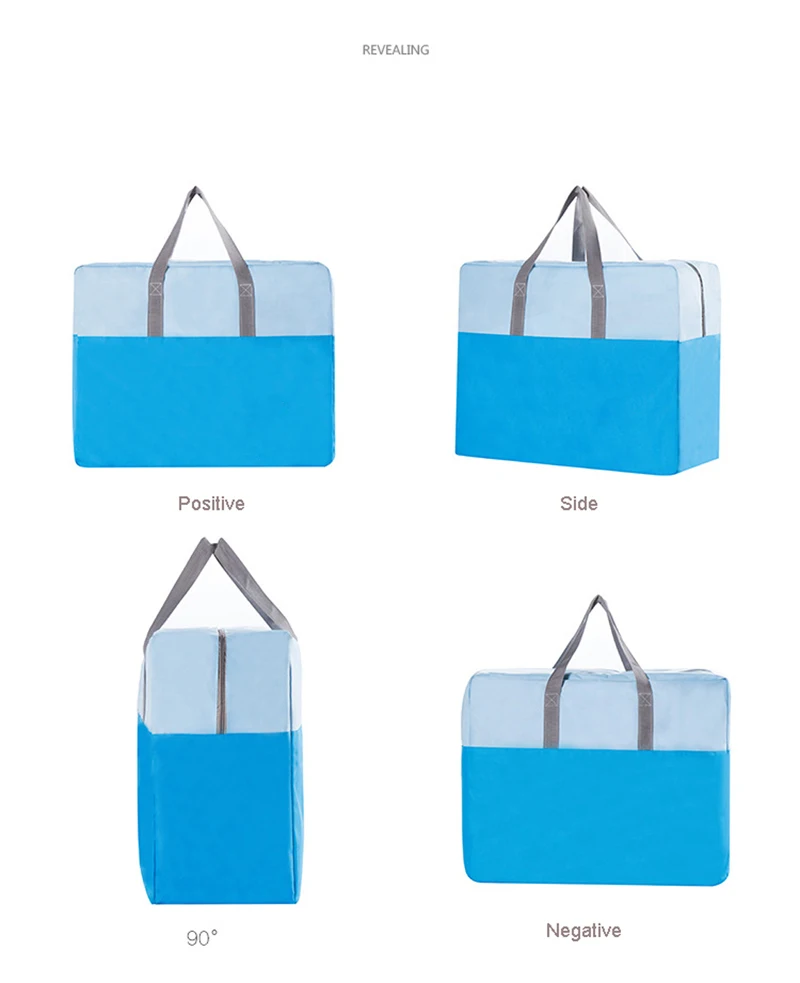 GAORUI Clothing quilts receiving storage bag finishing bag waterproof tide environmental Odorless moving bag plus size