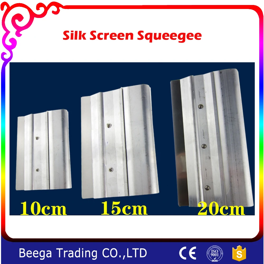 Cheap and Discount Silk Screen Printing Squeegee Any Size Ink Scaper Tools Materials