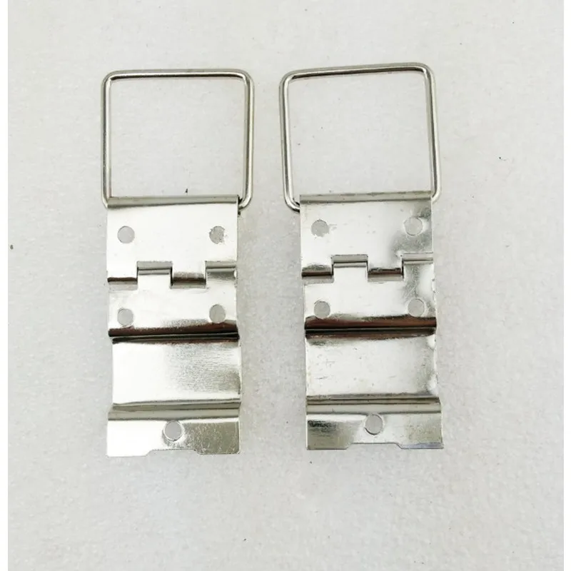 Silver Color Metal Cabinet Door Luggage Mini Hinge,5 Holes Decor,Furniture Decoration,22*45mm,20Pcs