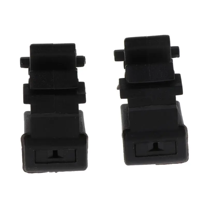 2Pcs Plastic Windscreen Washer Water Jet Spray Nozzle Car Front Windshield for peugeot Citroen