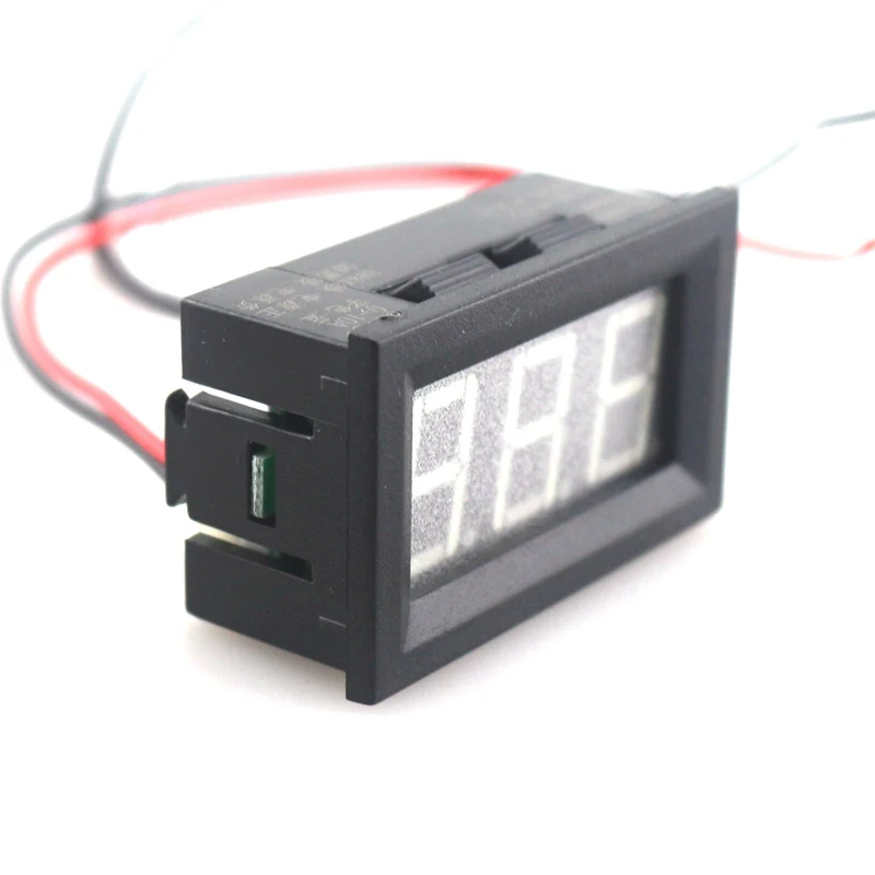 DC 0-10A Ammeter Current Ampere Meter Blue LED Digital Display Ampermeter Powered by DC 4.5-28V