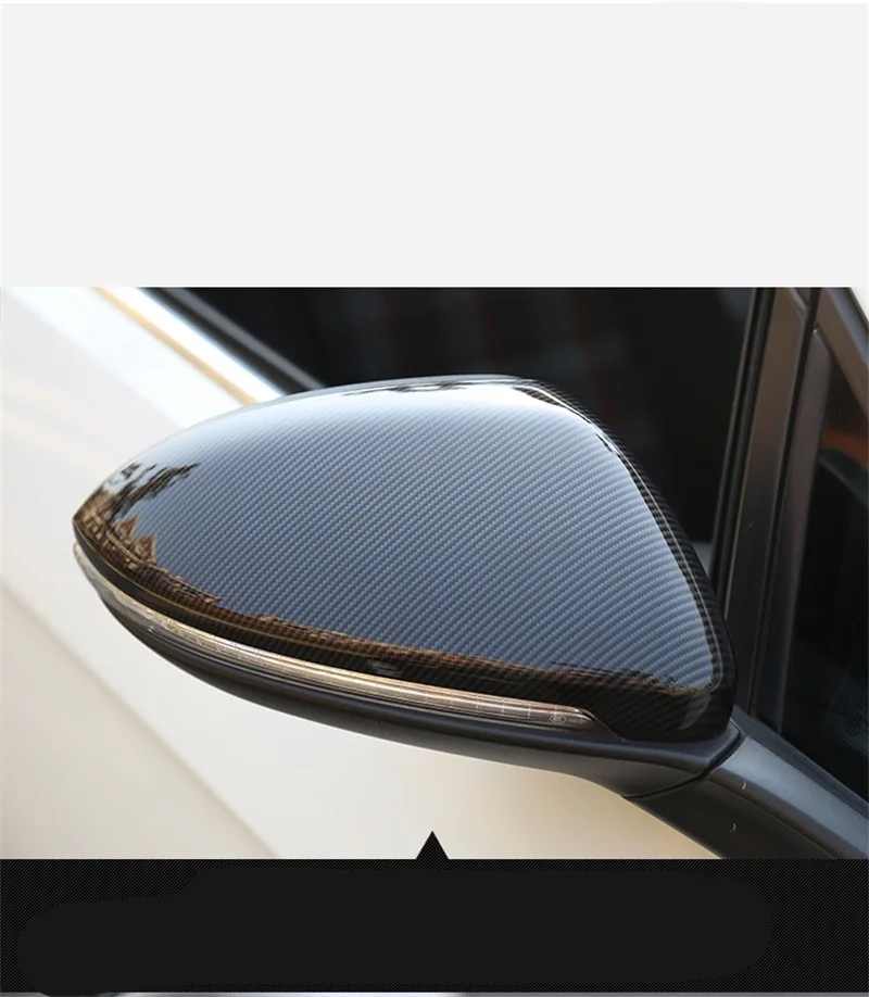 For Hyundai Tucson 2015-2019 ABS Carbon Fiber Side Rear View Rearview MirrorShell Car Accessories  Styling Car Parts