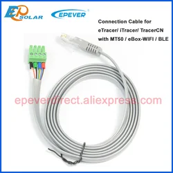 CC-RJ45-3.81-150U cable for connect MT50 BLE Wifi with EPEVER controller IT ET CN series