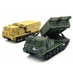 1: 72 US M270 multi barrel rocket launcher model desert jungle camouflage  Half alloy collection model