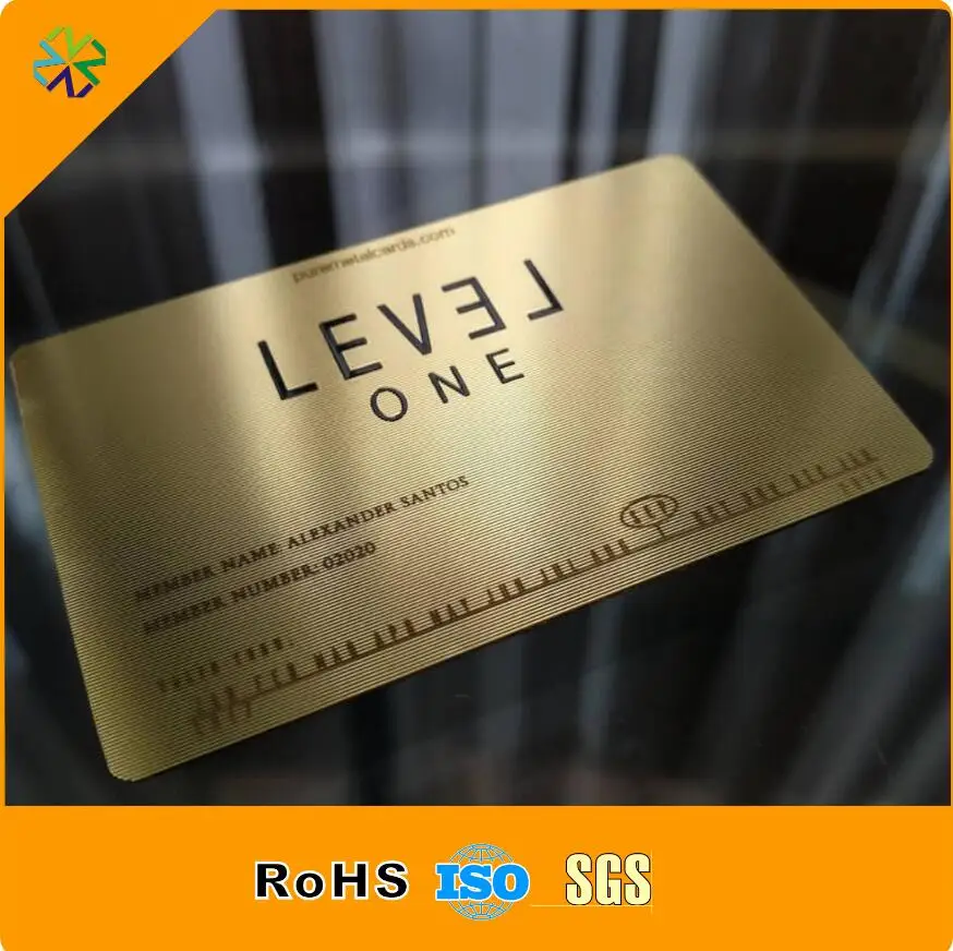 

2018 top selling Manufacturer Bulk Laser Cut Photo Etched Cheap Custom Business Metal Card