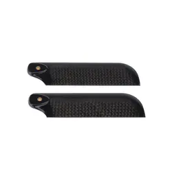 2pcs * High Quality Carbon Fiber 95mm Tail Blades for Align Trex 600 RC Helicopter