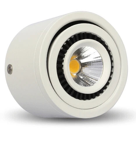 White shell Super Dimmable 10w/15w Surface mounted down lights,advantage products,high quality downlight AC85-265V