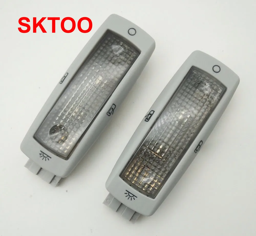 

2pcs Rear Reading Map Dome Light Lamp 3B0947291 3B0947291B for VW Beetle Golf Passat Bora Skoda Fabia Superb Seat