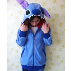 Lovely Animal Blue Hoodie Sweatshirt Cosplay Party