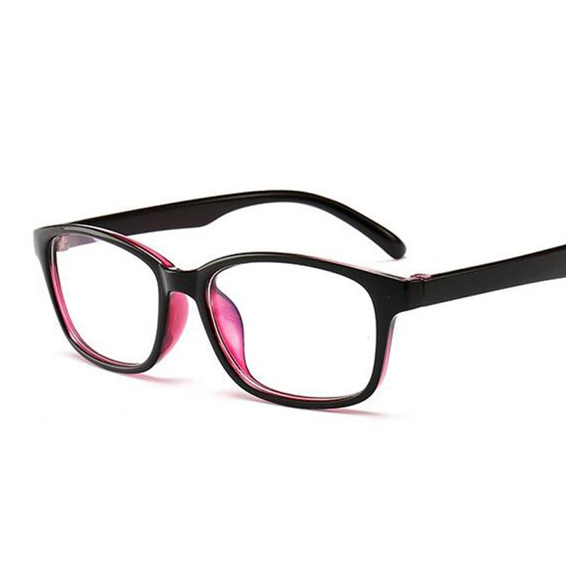 Gafas de miopía para hombre y mujer, lentes de miopía terminadas con montura negra, azul y roja, 1,0-1,25-1,50-1,75-2,0-2,5-3,0 a-4,0