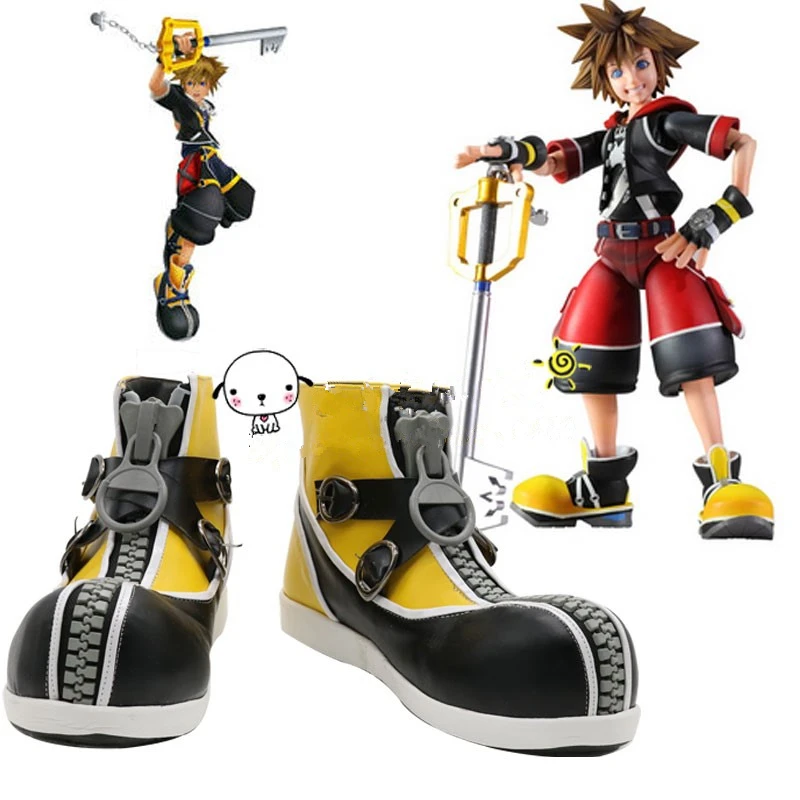 

SBluuCosplay Game Kingdom Hearts 2 Sora Обувь для косплея