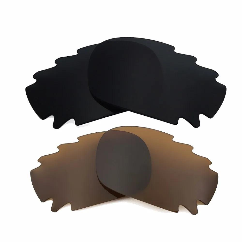 

Black & Brown Polarized Replacement Lenses for Jawbone Vented Racing Jacket Frame 100% UVA & UVB