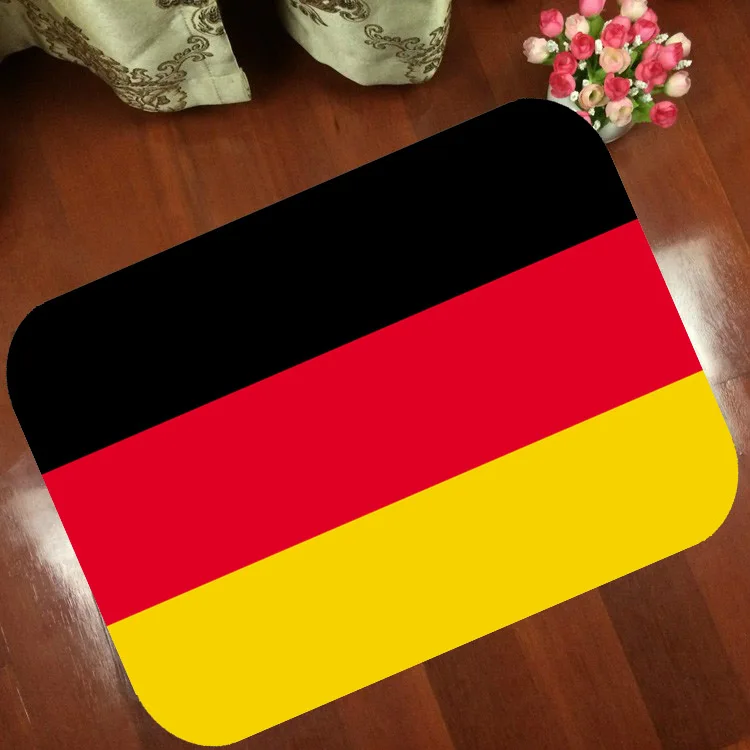 Floor Mats Anti Slip Mat Flag of Germany German Flag Printed Pattern Carpet Rug for Bathroom Door Living Room