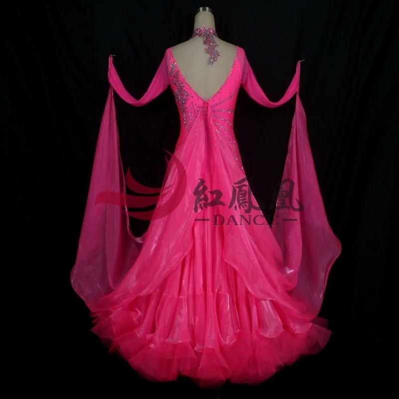 High-end International Standard Ballroom Smooth Dance Competition Dress, /Ballroom Standard Tango Waltz Dance Dress